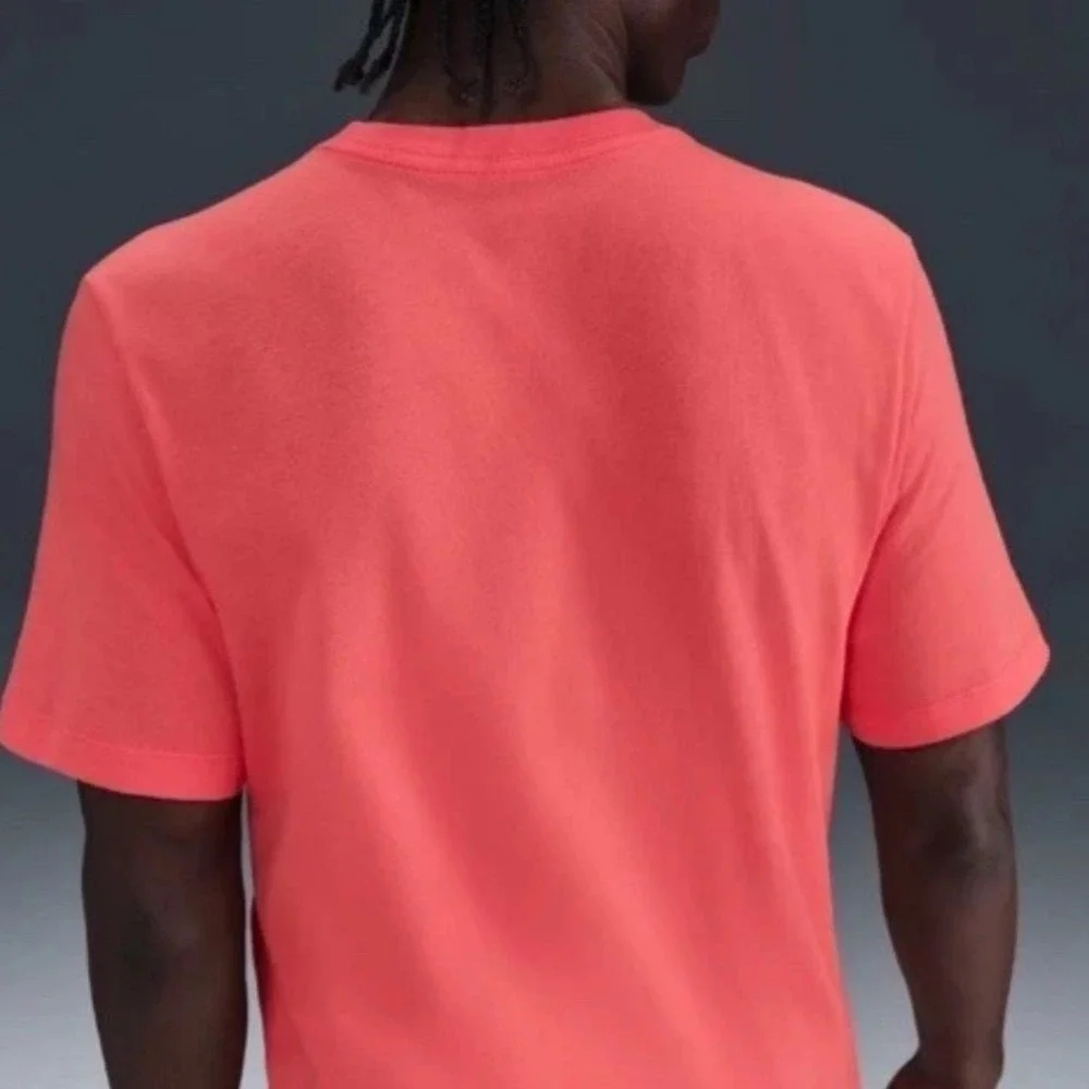 Nike Sportswear T-Shirt Futura Swoosh Mens XXL Orange Magic Ember AR5008-814